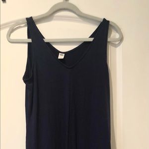 Navy blue old navy maxi dress